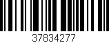 Código de barras (EAN, GTIN, SKU, ISBN): '37834277'