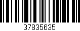 Código de barras (EAN, GTIN, SKU, ISBN): '37835635'