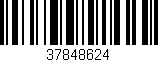 Código de barras (EAN, GTIN, SKU, ISBN): '37848624'