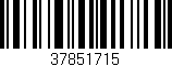 Código de barras (EAN, GTIN, SKU, ISBN): '37851715'