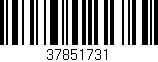 Código de barras (EAN, GTIN, SKU, ISBN): '37851731'