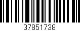 Código de barras (EAN, GTIN, SKU, ISBN): '37851738'