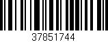 Código de barras (EAN, GTIN, SKU, ISBN): '37851744'