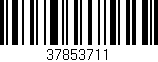 Código de barras (EAN, GTIN, SKU, ISBN): '37853711'