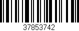 Código de barras (EAN, GTIN, SKU, ISBN): '37853742'