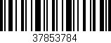 Código de barras (EAN, GTIN, SKU, ISBN): '37853784'