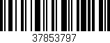Código de barras (EAN, GTIN, SKU, ISBN): '37853797'