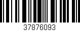 Código de barras (EAN, GTIN, SKU, ISBN): '37876093'
