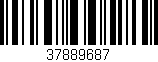 Código de barras (EAN, GTIN, SKU, ISBN): '37889687'