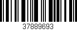 Código de barras (EAN, GTIN, SKU, ISBN): '37889693'