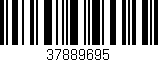 Código de barras (EAN, GTIN, SKU, ISBN): '37889695'