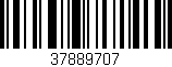 Código de barras (EAN, GTIN, SKU, ISBN): '37889707'