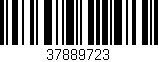 Código de barras (EAN, GTIN, SKU, ISBN): '37889723'
