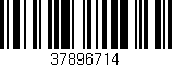 Código de barras (EAN, GTIN, SKU, ISBN): '37896714'