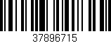 Código de barras (EAN, GTIN, SKU, ISBN): '37896715'