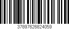 Código de barras (EAN, GTIN, SKU, ISBN): '37897626824059'