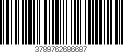 Código de barras (EAN, GTIN, SKU, ISBN): '3789762686687'