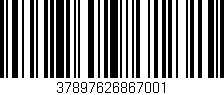 Código de barras (EAN, GTIN, SKU, ISBN): '37897626867001'