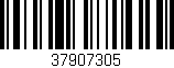 Código de barras (EAN, GTIN, SKU, ISBN): '37907305'