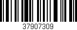 Código de barras (EAN, GTIN, SKU, ISBN): '37907309'