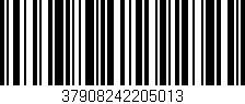 Código de barras (EAN, GTIN, SKU, ISBN): '37908242205013'