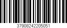 Código de barras (EAN, GTIN, SKU, ISBN): '37908242205051'