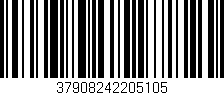 Código de barras (EAN, GTIN, SKU, ISBN): '37908242205105'