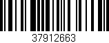 Código de barras (EAN, GTIN, SKU, ISBN): '37912663'