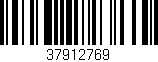 Código de barras (EAN, GTIN, SKU, ISBN): '37912769'