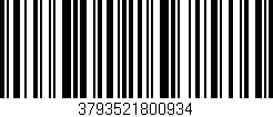 Código de barras (EAN, GTIN, SKU, ISBN): '3793521800934'