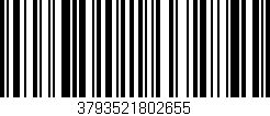 Código de barras (EAN, GTIN, SKU, ISBN): '3793521802655'