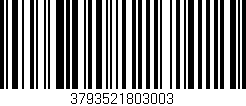 Código de barras (EAN, GTIN, SKU, ISBN): '3793521803003'