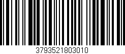Código de barras (EAN, GTIN, SKU, ISBN): '3793521803010'