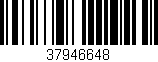 Código de barras (EAN, GTIN, SKU, ISBN): '37946648'