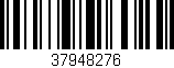 Código de barras (EAN, GTIN, SKU, ISBN): '37948276'