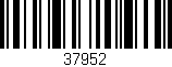 Código de barras (EAN, GTIN, SKU, ISBN): '37952'