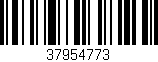 Código de barras (EAN, GTIN, SKU, ISBN): '37954773'