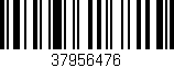 Código de barras (EAN, GTIN, SKU, ISBN): '37956476'