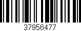 Código de barras (EAN, GTIN, SKU, ISBN): '37956477'