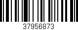 Código de barras (EAN, GTIN, SKU, ISBN): '37956873'