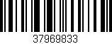 Código de barras (EAN, GTIN, SKU, ISBN): '37969833'
