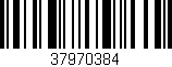 Código de barras (EAN, GTIN, SKU, ISBN): '37970384'