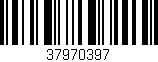 Código de barras (EAN, GTIN, SKU, ISBN): '37970397'