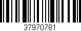 Código de barras (EAN, GTIN, SKU, ISBN): '37970781'