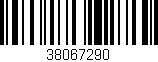 Código de barras (EAN, GTIN, SKU, ISBN): '38067290'