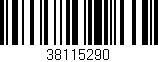 Código de barras (EAN, GTIN, SKU, ISBN): '38115290'