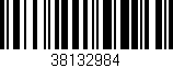 Código de barras (EAN, GTIN, SKU, ISBN): '38132984'
