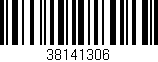 Código de barras (EAN, GTIN, SKU, ISBN): '38141306'