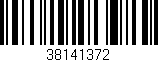 Código de barras (EAN, GTIN, SKU, ISBN): '38141372'