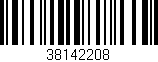 Código de barras (EAN, GTIN, SKU, ISBN): '38142208'